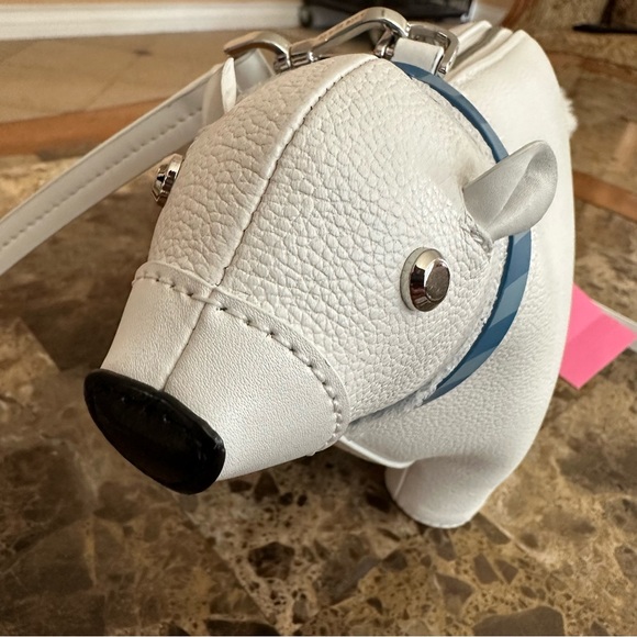 Authentic Kate Spade Polar Bear Leather Bag - Picture 5 of 11